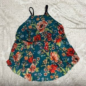 Floral tanking top